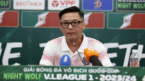 Hoà với Quảng Nam, HLV Lê Huỳnh Đức không hài lòng về đội nhà